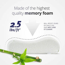 Load image into Gallery viewer, Memory Foam Neck Support Pillow