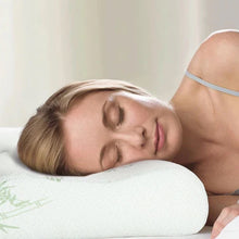 Load image into Gallery viewer, Memory Foam Neck Support Pillow