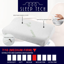 Load image into Gallery viewer, Memory Foam Neck Support Pillow